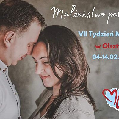VII Tydzień Małżeństwa w Olsztynie grafika